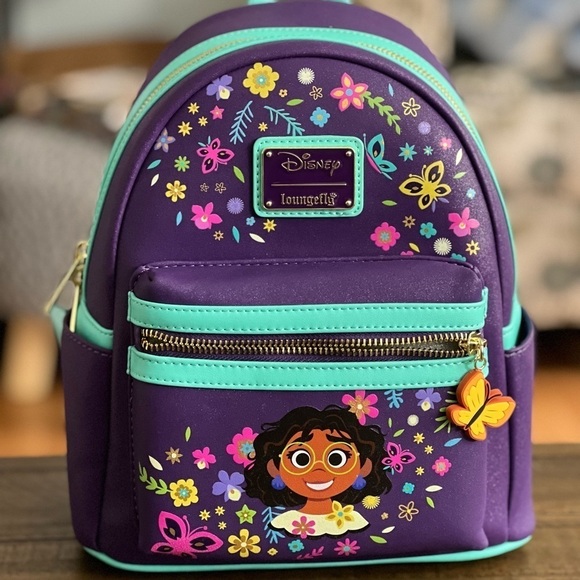 Disney x Loungefly Encanto Family Tree Mirabel mini backpack NWT - Picture 1 of 14